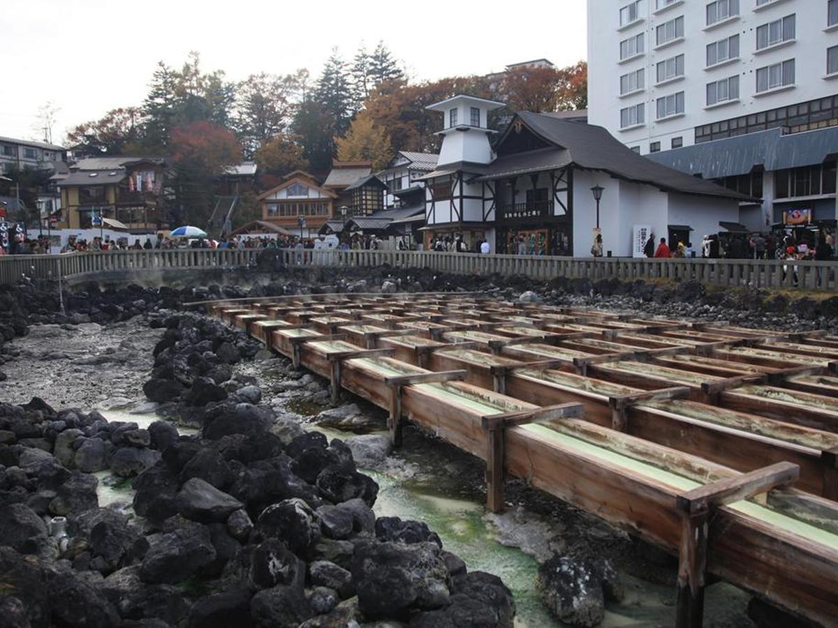 Hotel New Koyo Kusatsu  Buitenkant foto